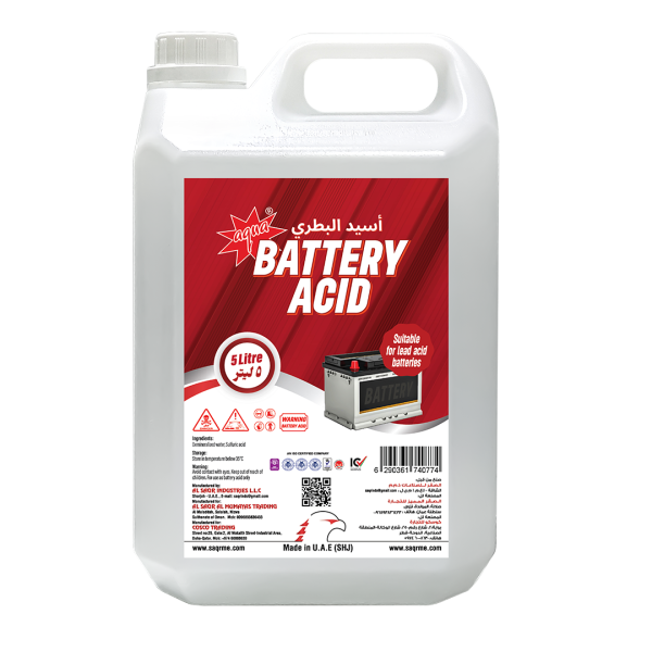 Buy aqua battery acid for lead acid battery 5 liter online