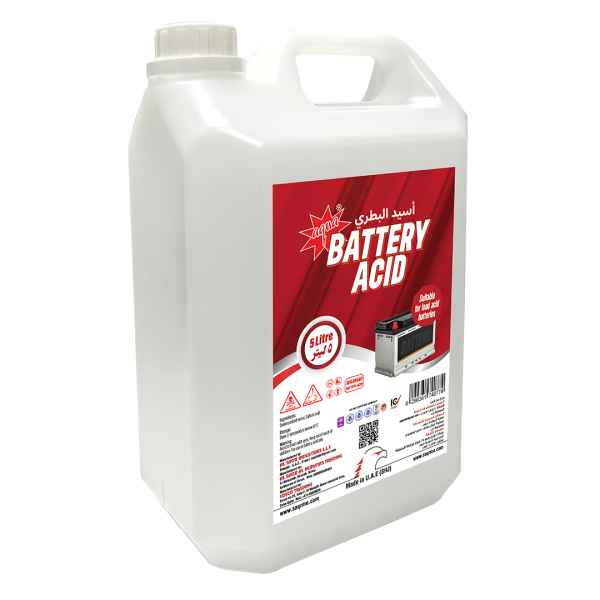 Aqua Battery Acid for Lead Acid Batteries 5 Litre