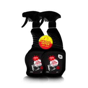 Aqua Oven Grill & Barbecue Cleaner 500ml x 2 | Heavy-Duty Grease & Stain Remover | Kitchen & BBQ Cleaning Solution