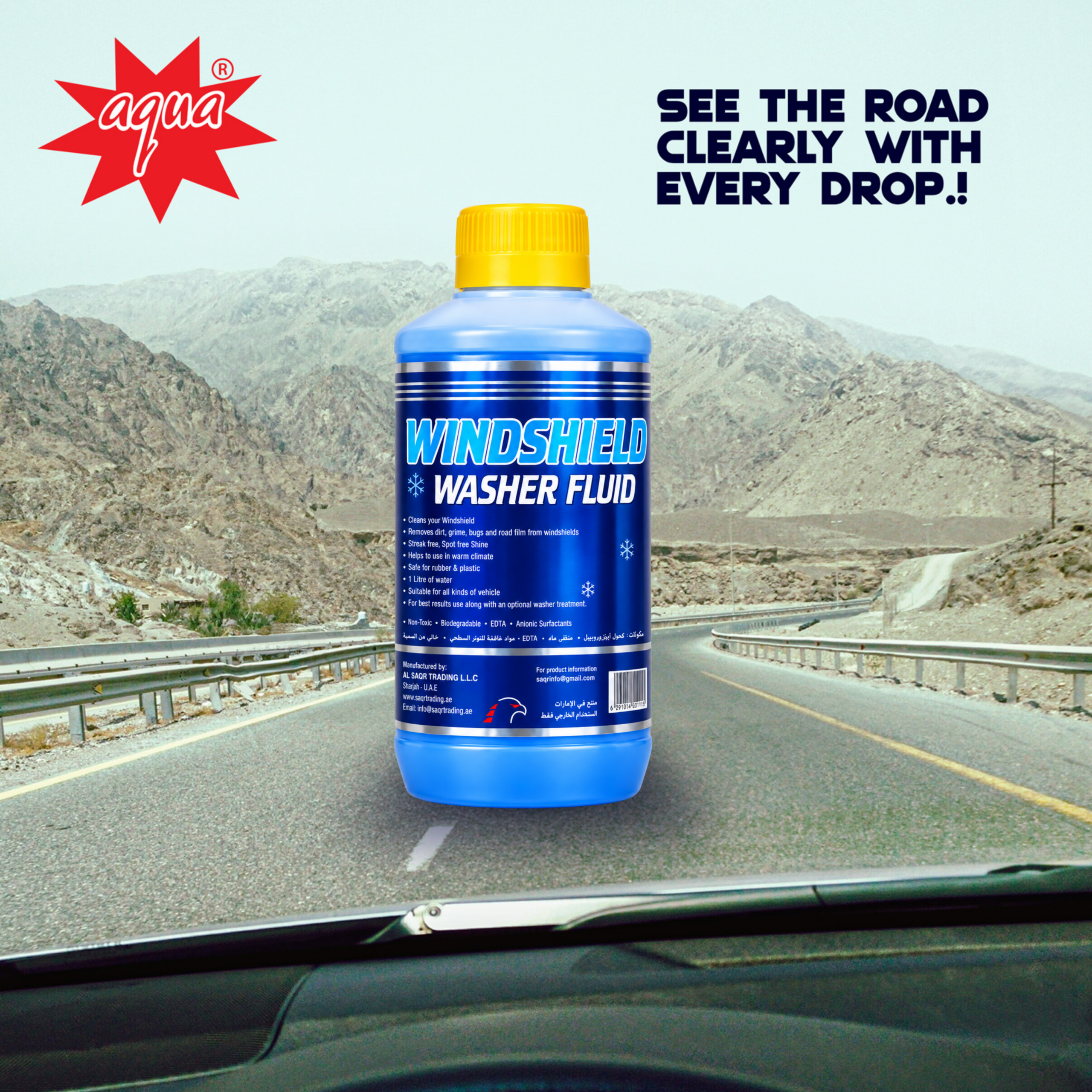 Aqua Windshield washer 250ml