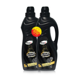 Klean-X Abaya Shampoo (1 Litre x 2), Abaya Liquid Detergent for Black Colour Protection, Long-lasting Fragrance and Dirt Removal