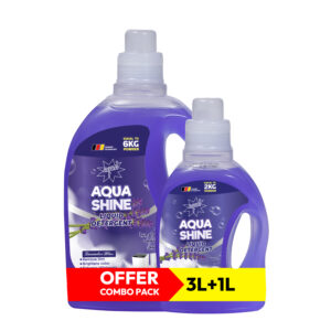 Aqua Shine Liquid Detergent – 3L + 1L Combo Pack
