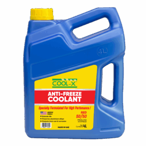 Cool-X Anti-Freeze Radiator Coolant 50% - 4 Litre