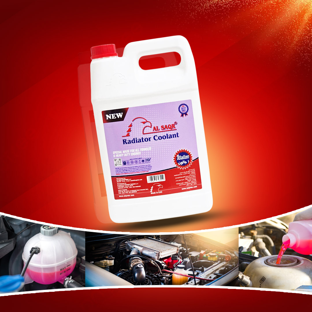 Al Saqr Radiator Coolant Red 1 Gallon