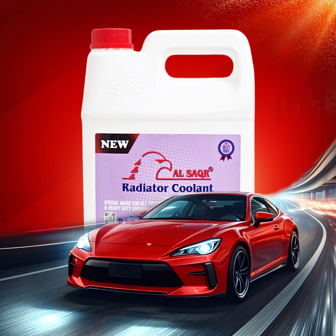 Al Saqr Radiator Coolant Red 1 Gallon